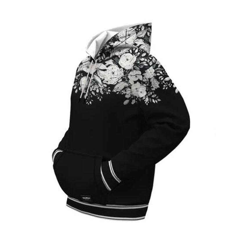Fashion Casual Digital Printing Hooded Sweater - AmiraMart