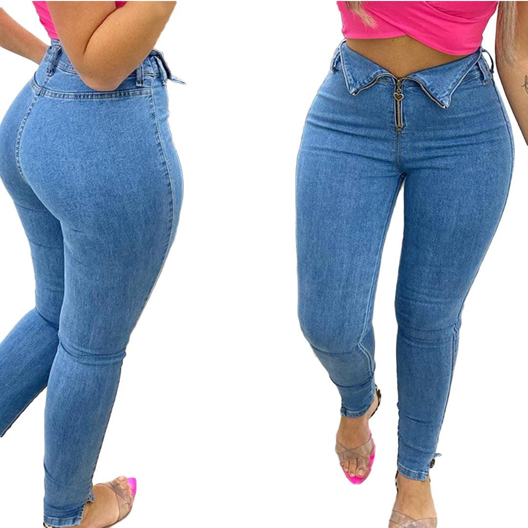 Fashion casual jeans - AmiraMart