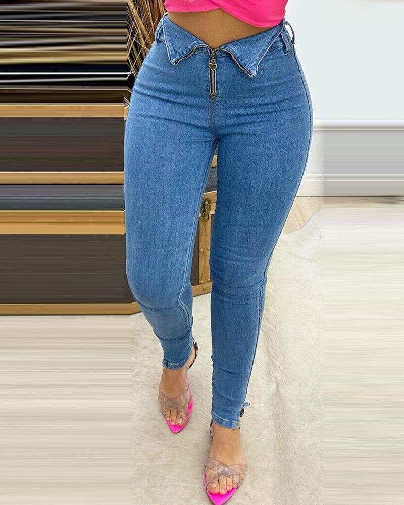 Fashion casual jeans - AmiraMart