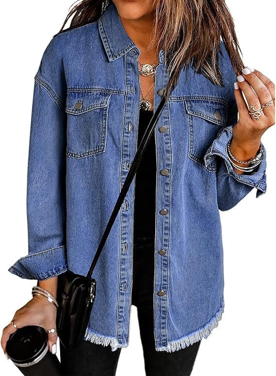 Fashion Denim Jacket - AmiraMart