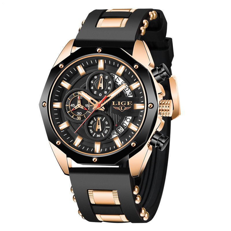 Luxury Silicone Sport Watch For Men - AmiraMart