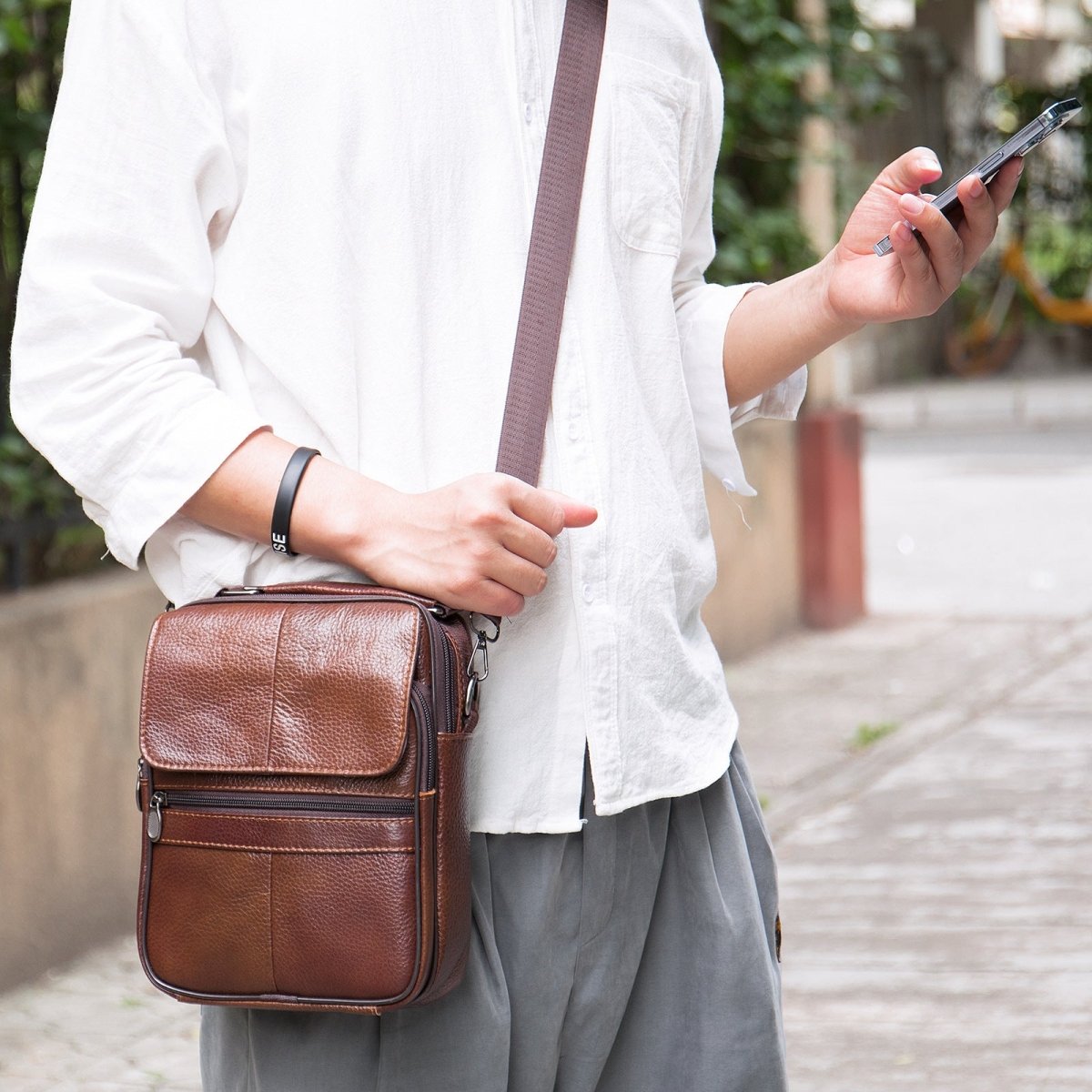 Fashion Personality New Men's Messenger Handbag - AmiraMart