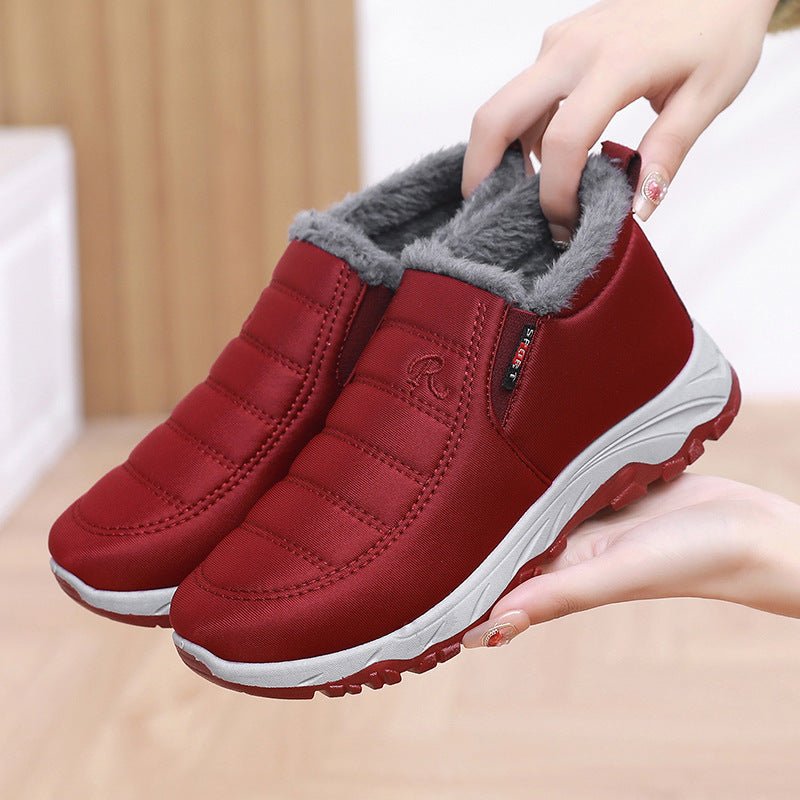 Fashion Thickened Warm Snow Boots Women - AmiraMart
