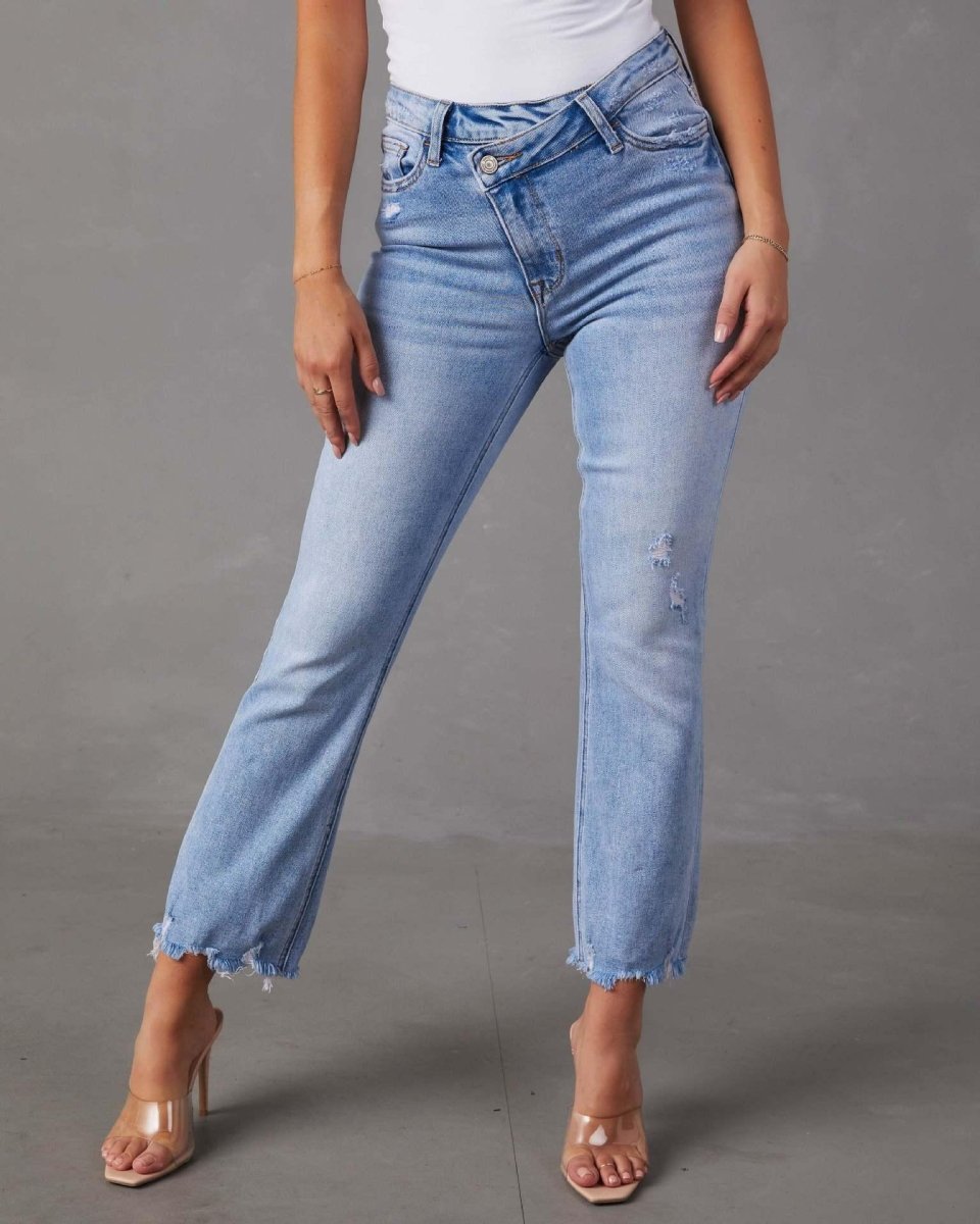Fashion Wash Jeans For Women - AmiraMart