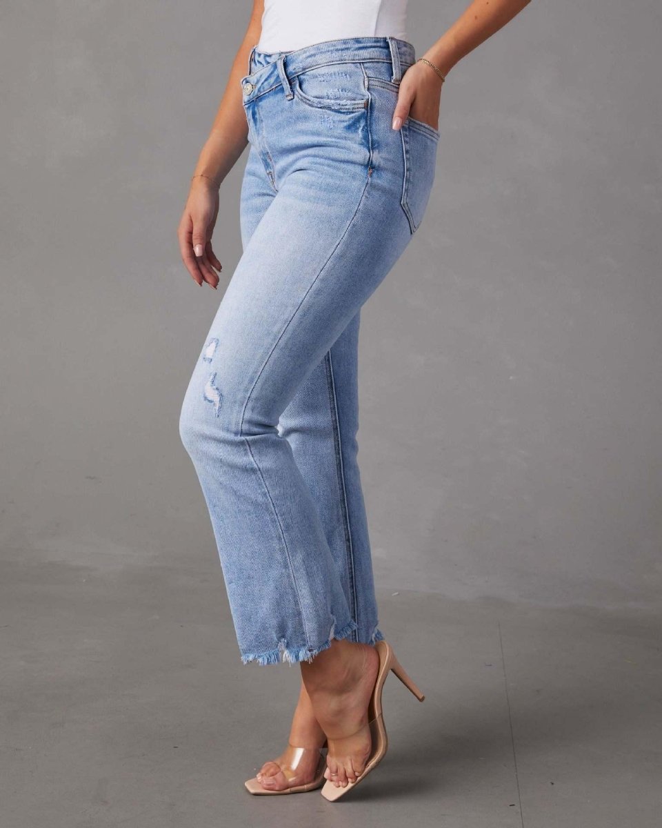 Fashion Wash Jeans For Women - AmiraMart