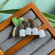 Natural white jade