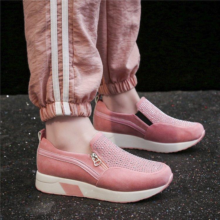 Female Knitted Vulcanized Shoes - AmiraMart