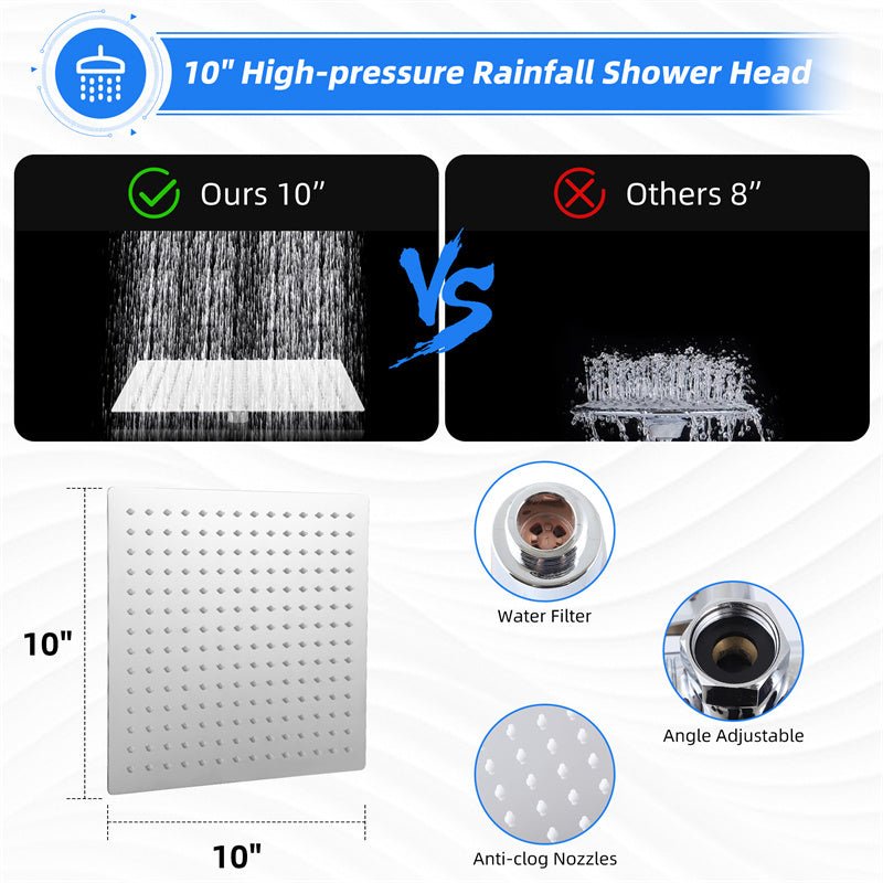 Filter Gun Top Spray Shower Set - AmiraMart