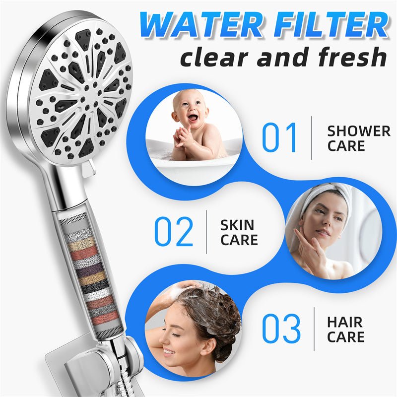 Filter Gun Top Spray Shower Set - AmiraMart