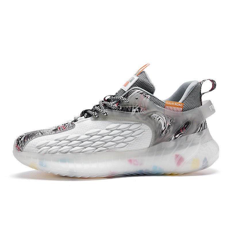 Fish Scale Net Coconut Shoes - AmiraMart