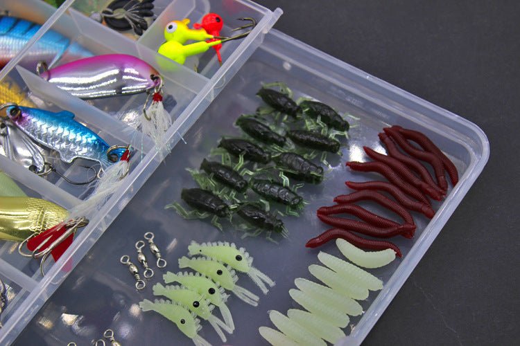 Fishing Gear Sequined Soft Bait Set - AmiraMart