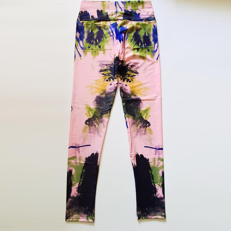 Fitness High Elastic Sports Leggings - AmiraMart