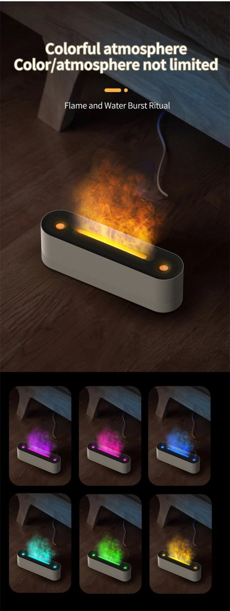 Flame Air Humidifier - AmiraMart