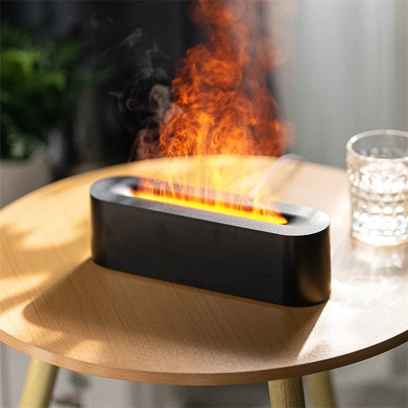 Flame Aroma Diffuser Air Humidifier - AmiraMart