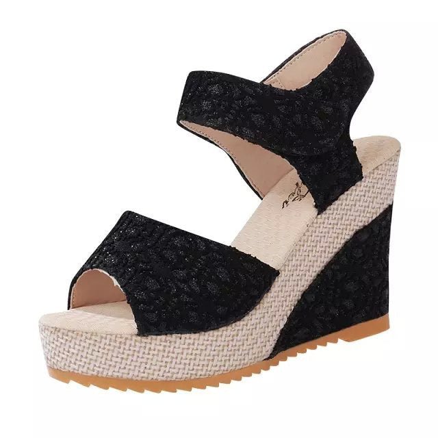Flat Bottom High Heel Sandals - AmiraMart