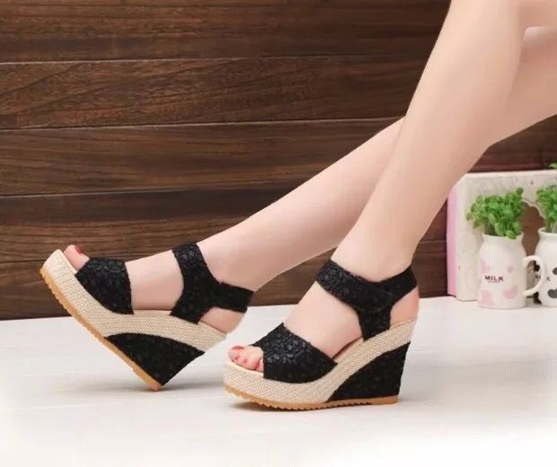 Flat Bottom High Heel Sandals - AmiraMart