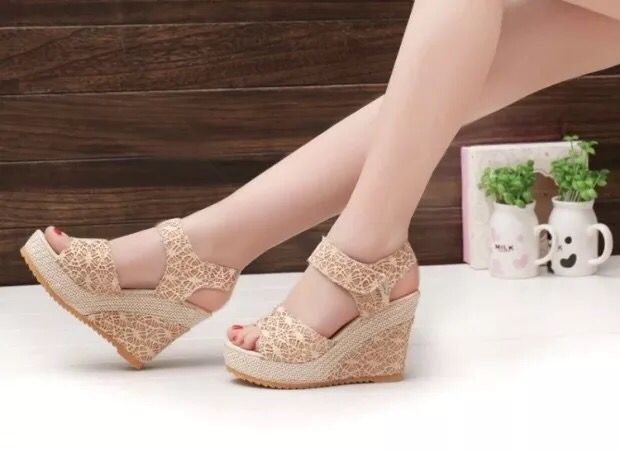 Flat Bottom High Heel Sandals - AmiraMart