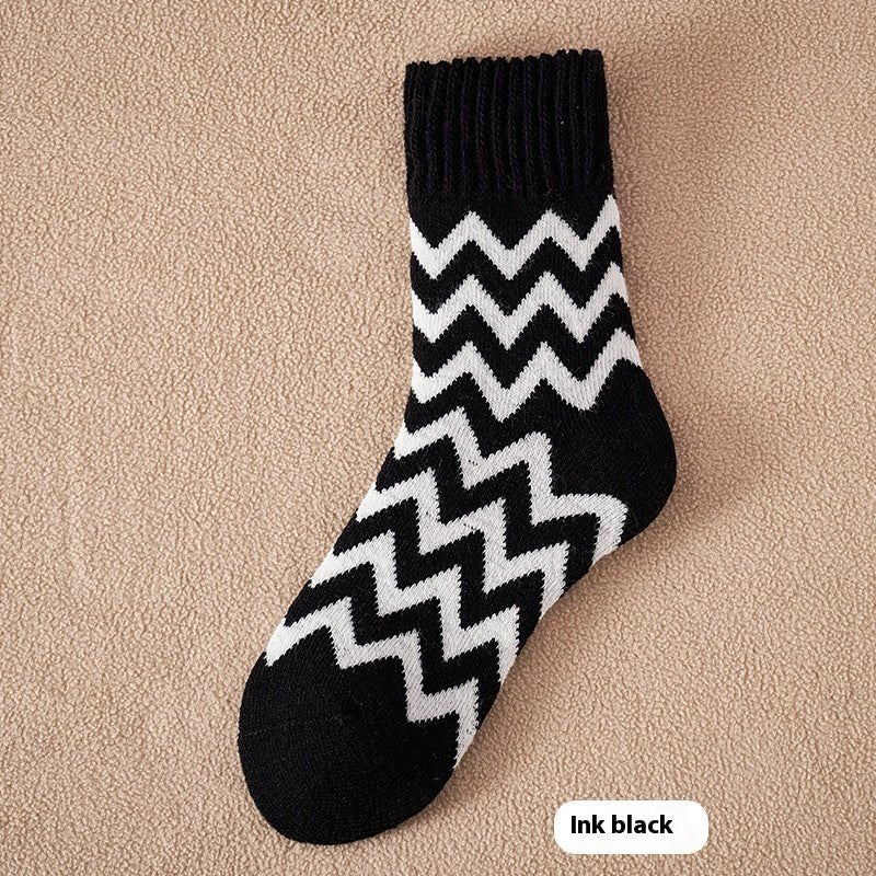 Fleece Lined Winter Warm Floor Socks - AmiraMart