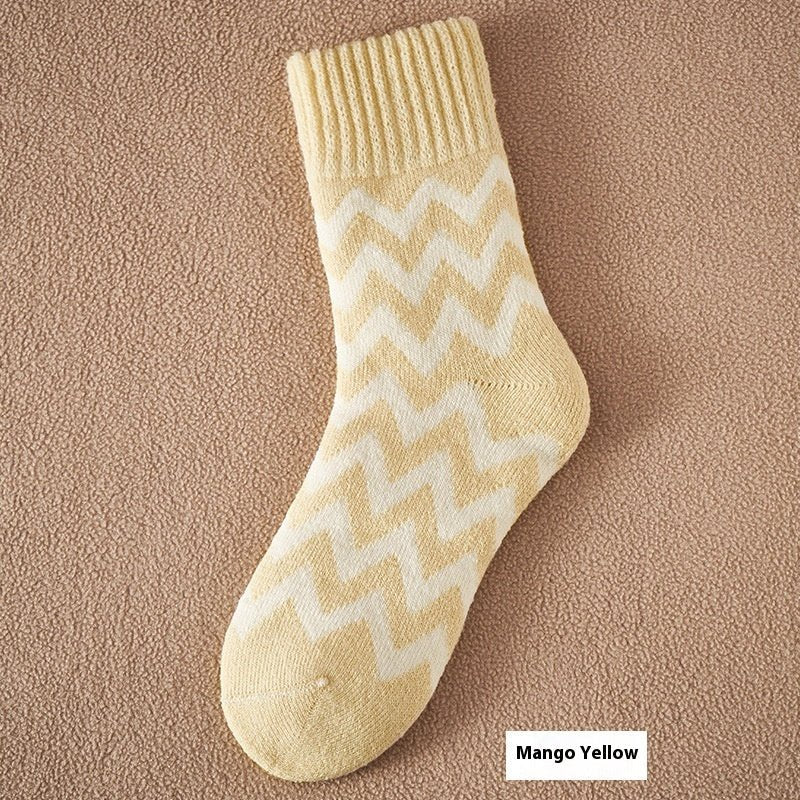 Fleece Lined Winter Warm Floor Socks - AmiraMart