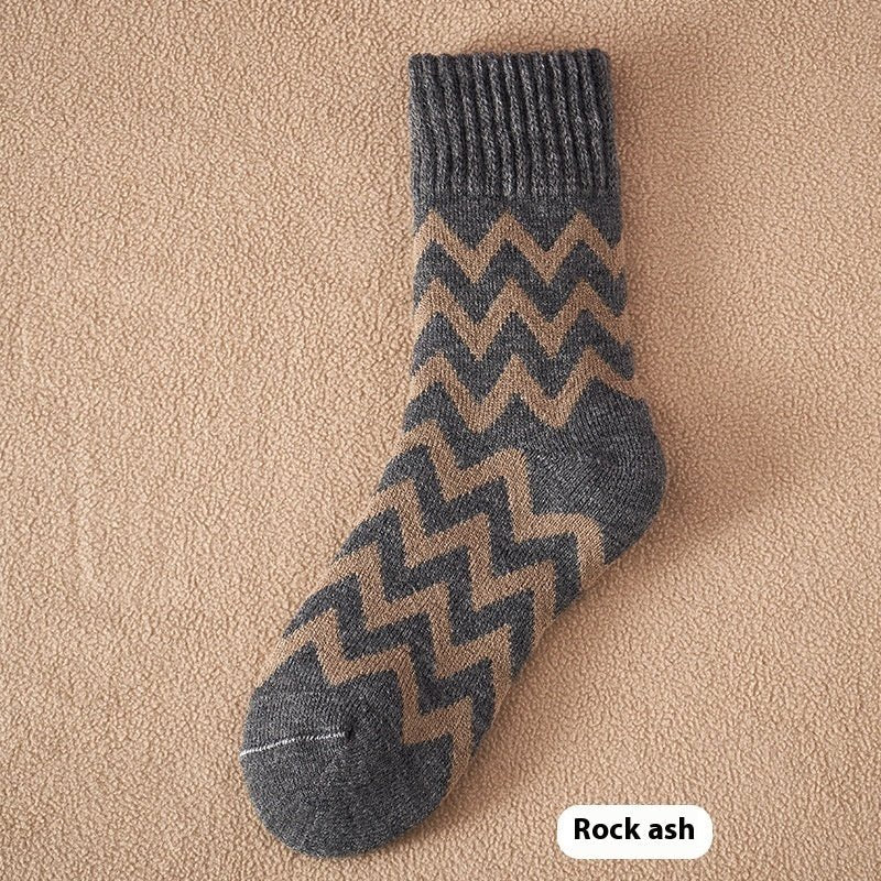 Fleece Lined Winter Warm Floor Socks - AmiraMart