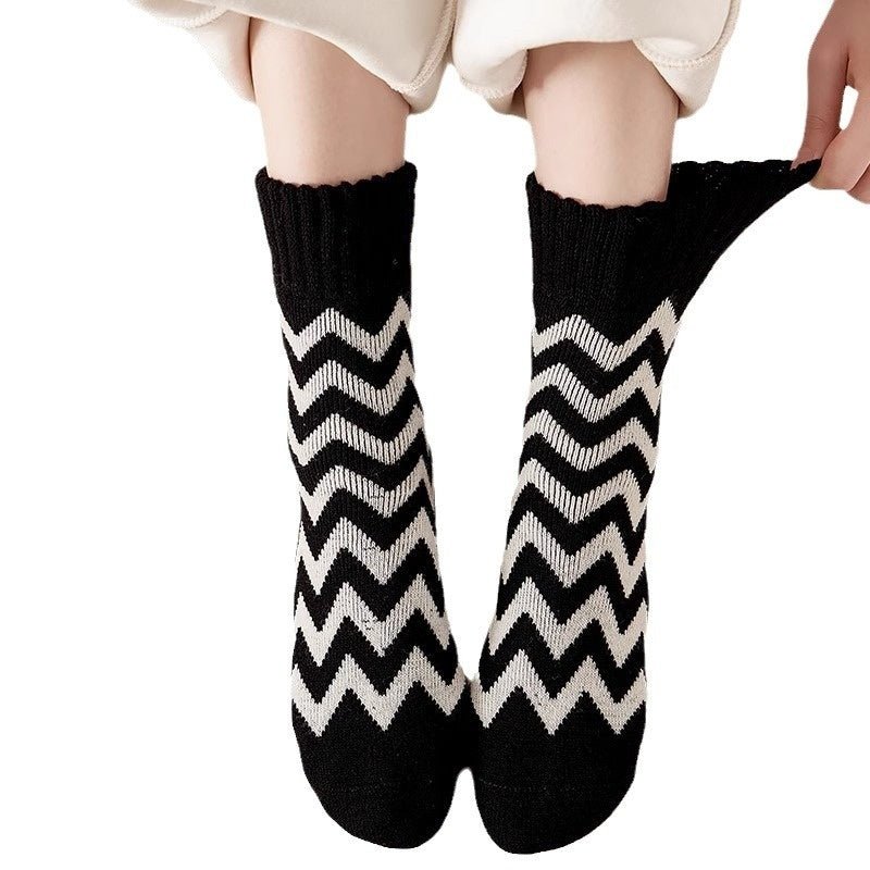 Fleece Lined Winter Warm Floor Socks - AmiraMart