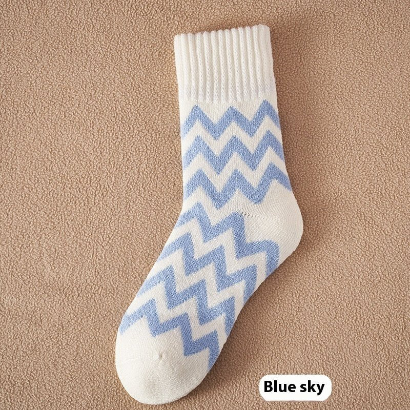 Fleece Lined Winter Warm Floor Socks - AmiraMart