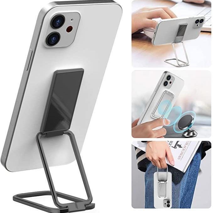 Foldable Phone Holder – Magnetic & Retractable Stand - AmiraMart