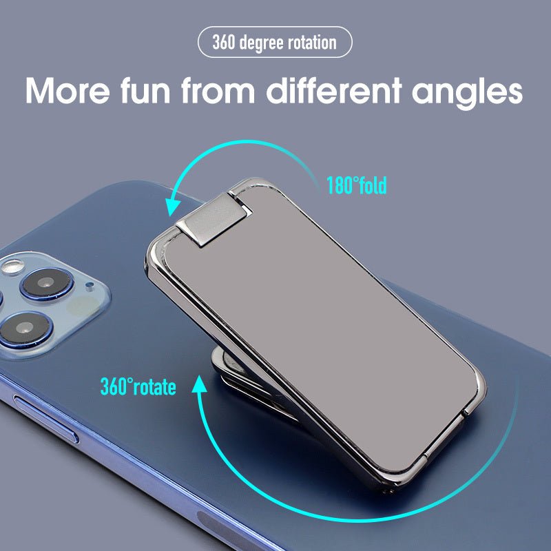 Foldable Phone Holder – Magnetic & Retractable Stand - AmiraMart