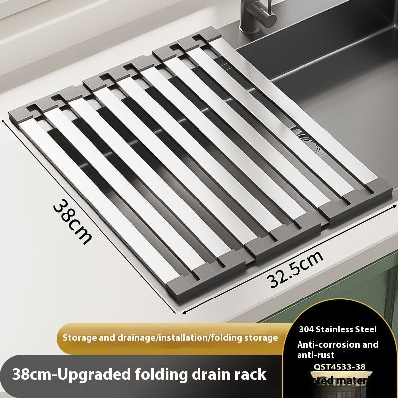 Foldable Storage Rack Basin Water Filter - AmiraMart
