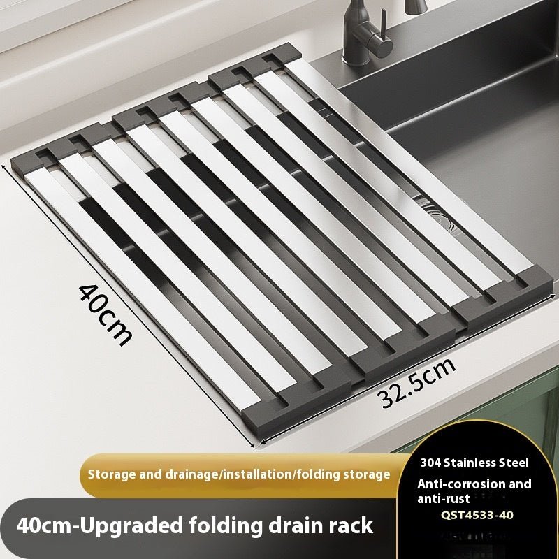 Foldable Storage Rack Basin Water Filter - AmiraMart