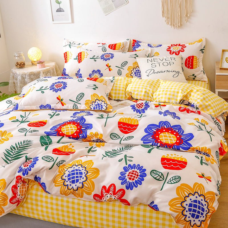 Four Piece Bedding Set - AmiraMart