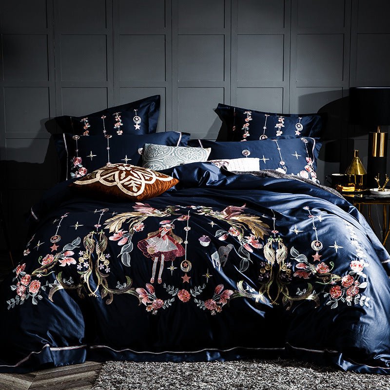 Four piece Egyptian long staple cotton - AmiraMart