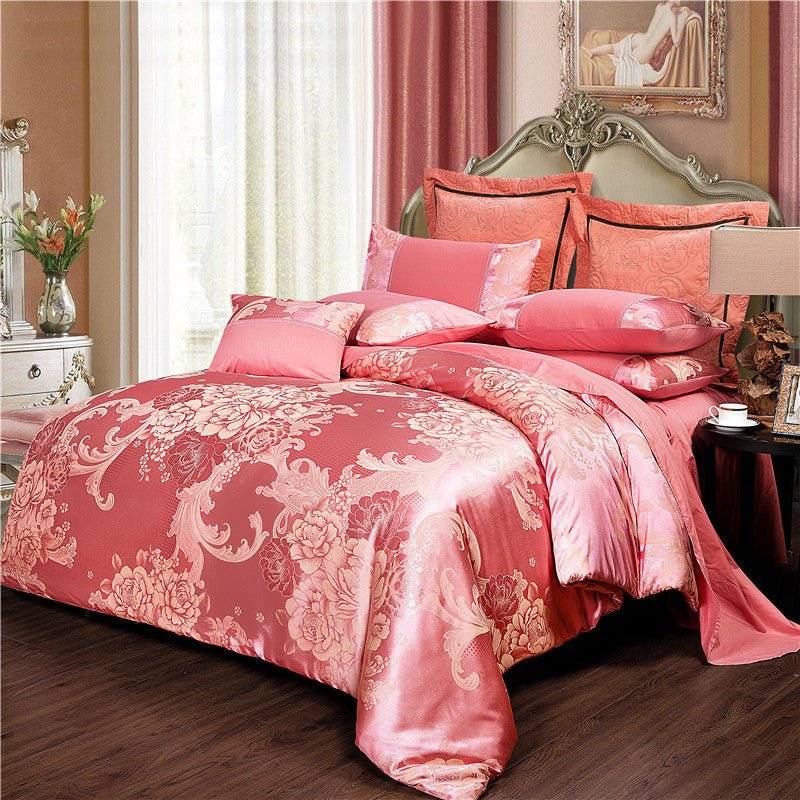 Four - piece modal jacquard set - AmiraMart