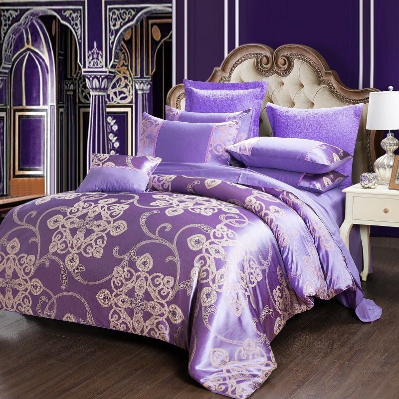 Four - piece modal jacquard set - AmiraMart