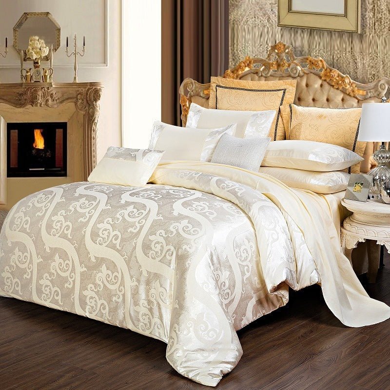 Four - piece modal jacquard set - AmiraMart
