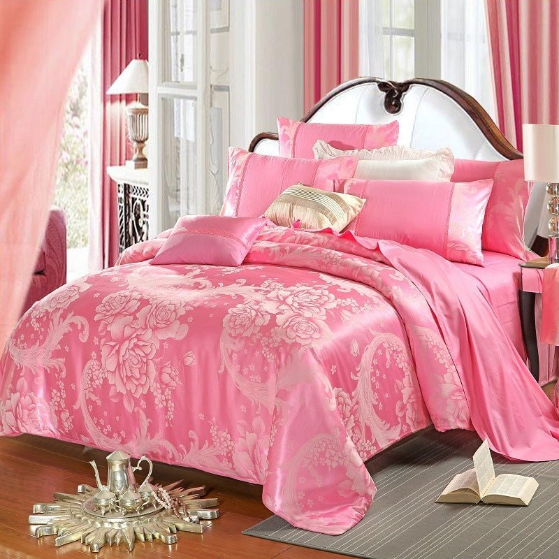 Four - piece modal jacquard set - AmiraMart