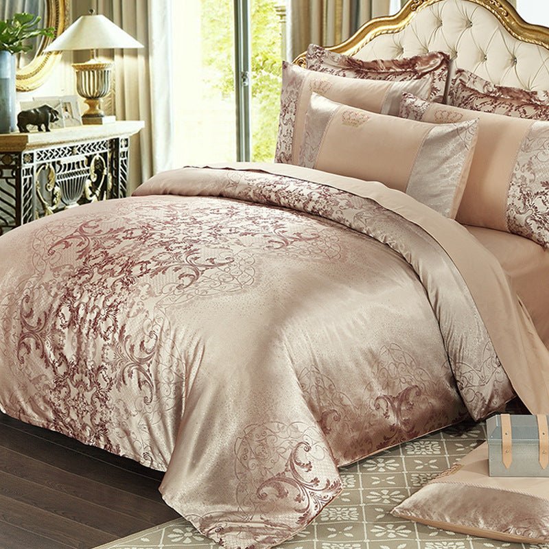 Four - piece modal jacquard set - AmiraMart
