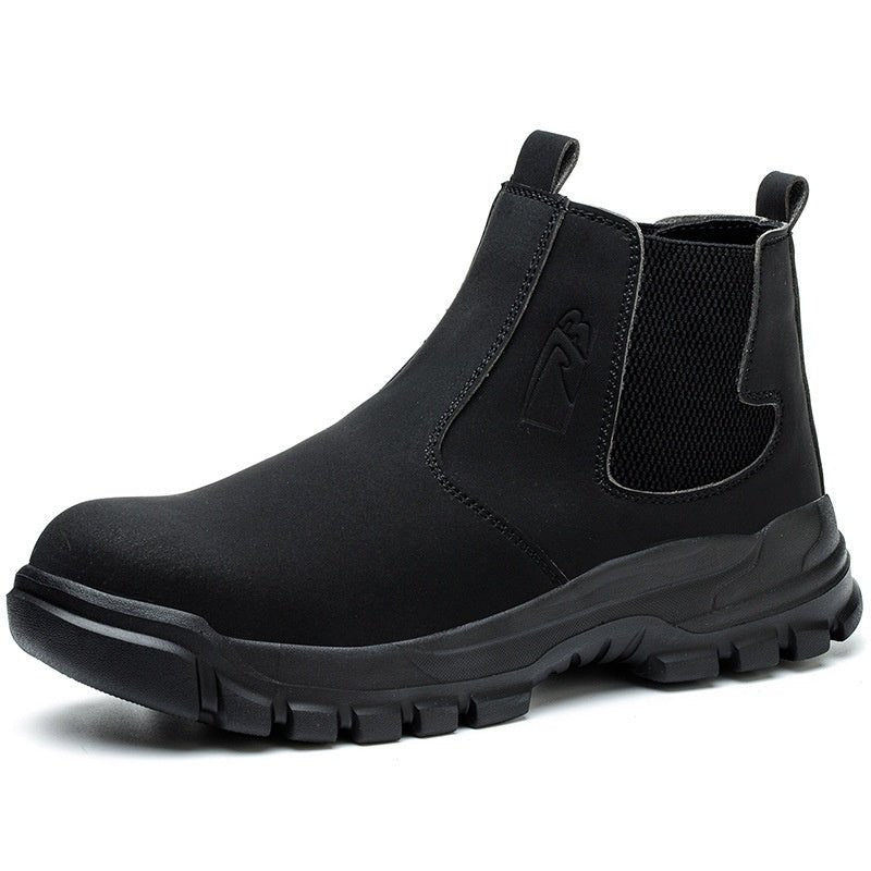 Four Seasons Steel Toe Cap Waterproof Work Shoes - AmiraMart