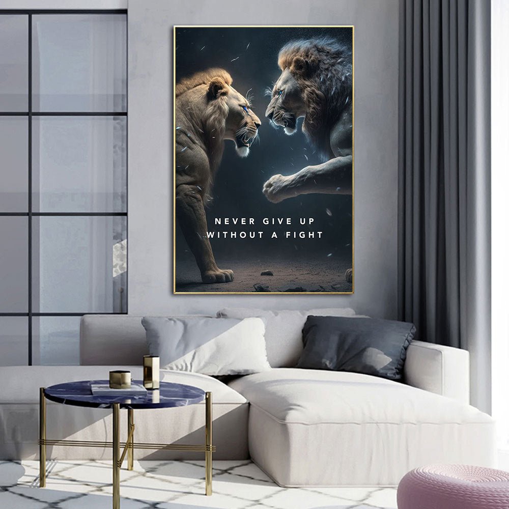 Frameless Canvas Painting For Living Room Decoration - AmiraMart