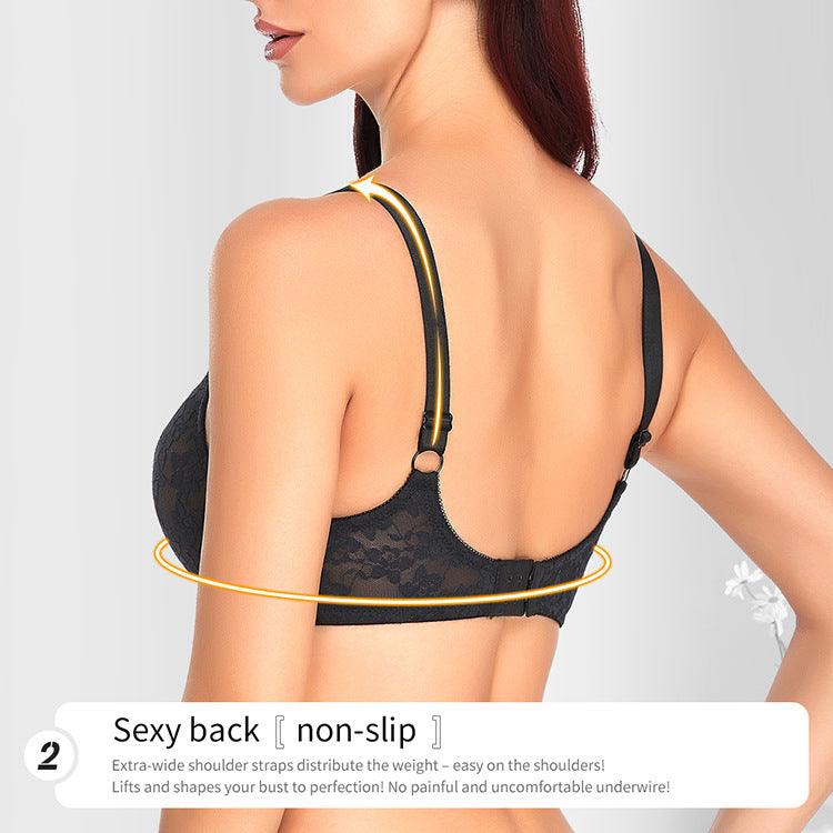 French Gather Large Bra Girl - AmiraMart