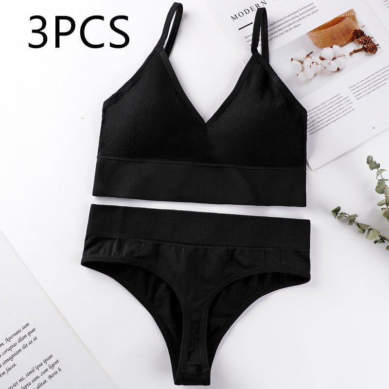 French Style Bra & Panty Set - AmiraMart