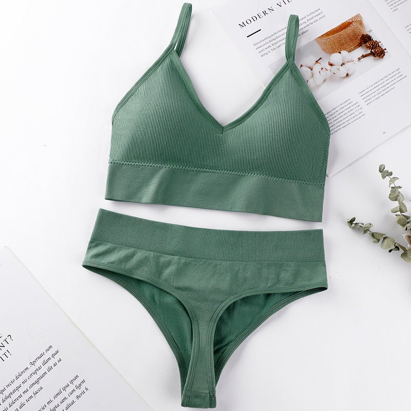 French Style Bra & Panty Set - AmiraMart