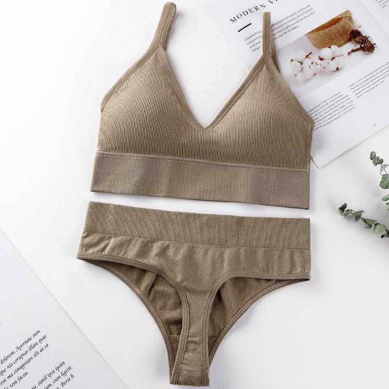 French Style Bra & Panty Set - AmiraMart