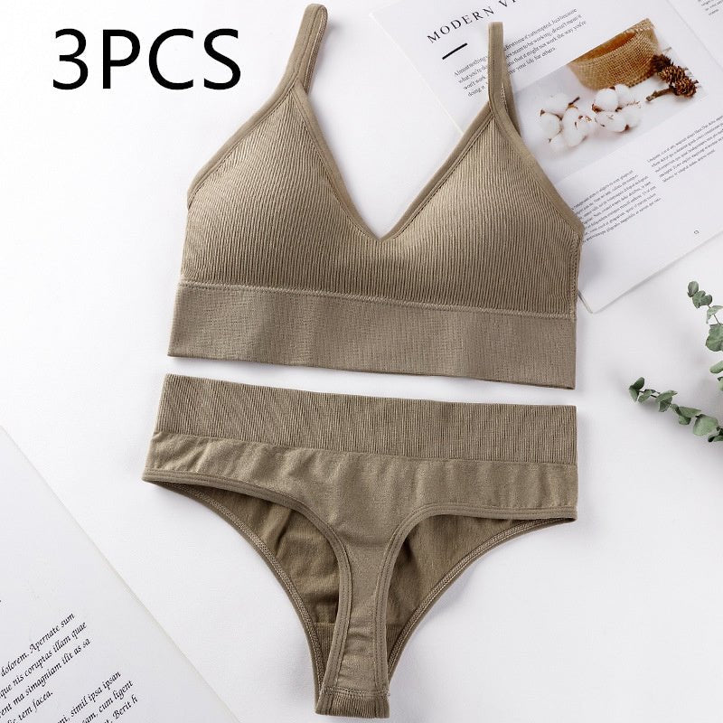 French Style Bra & Panty Set - AmiraMart