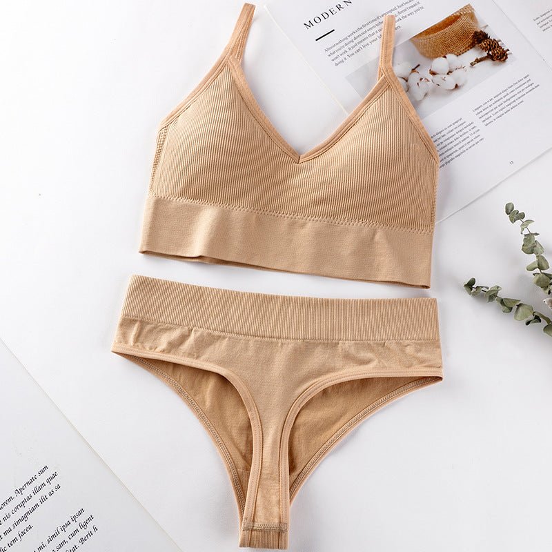 French Style Bra & Panty Set - AmiraMart