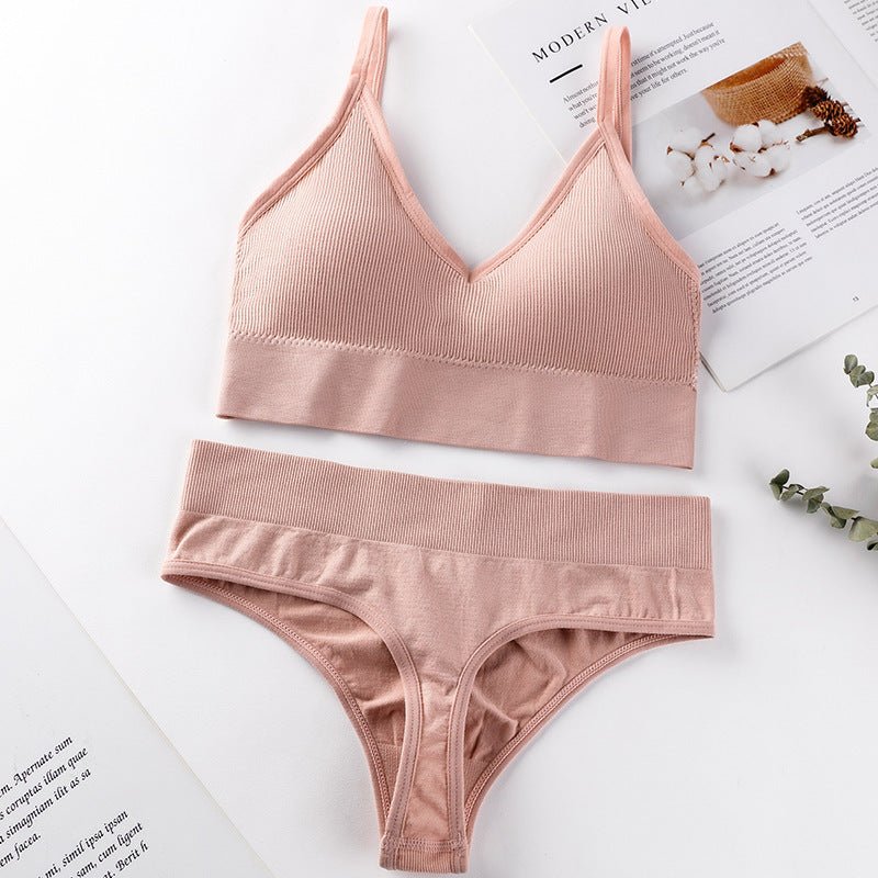 French Style Bra & Panty Set - AmiraMart