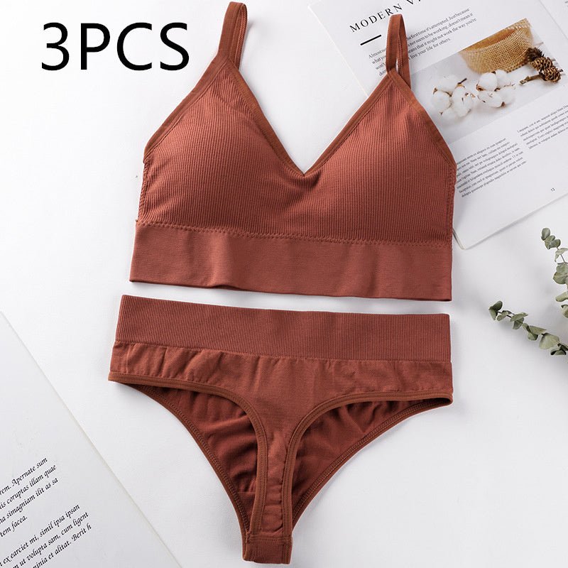French Style Bra & Panty Set - AmiraMart