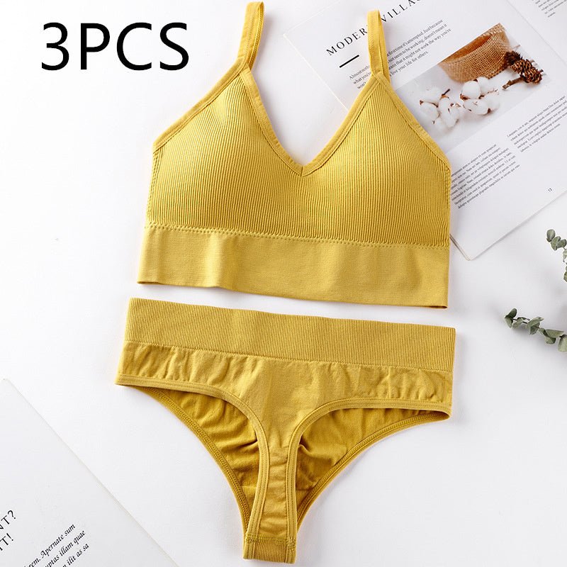French Style Bra & Panty Set - AmiraMart