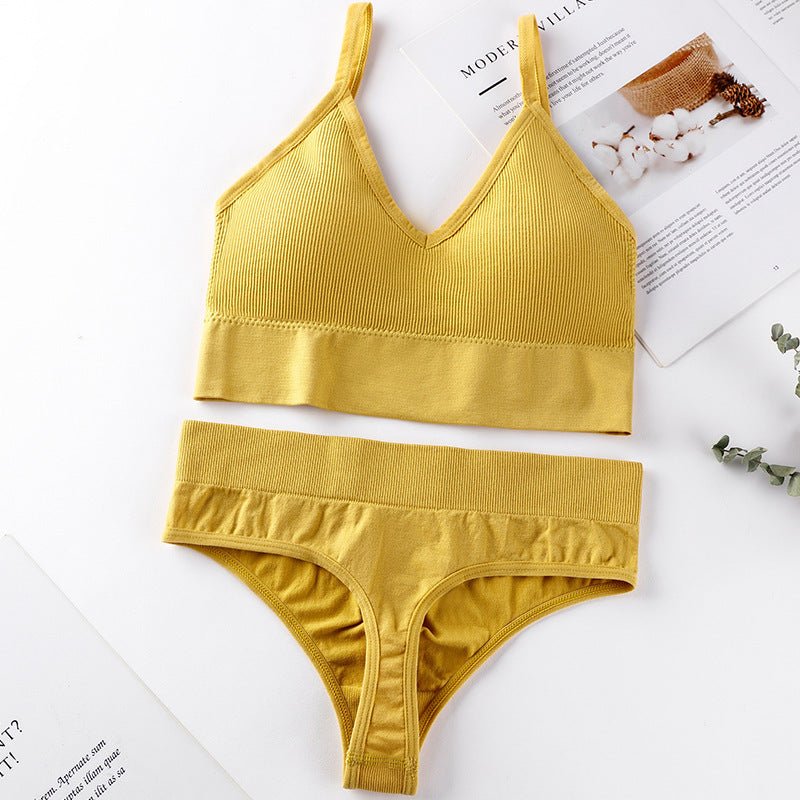 French Style Bra & Panty Set - AmiraMart