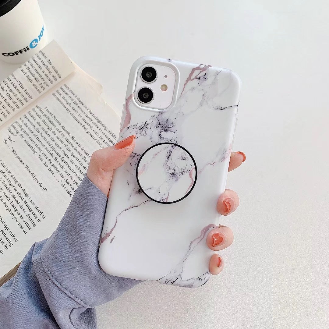 Frosted marble pattern mobile phone case - AmiraMart